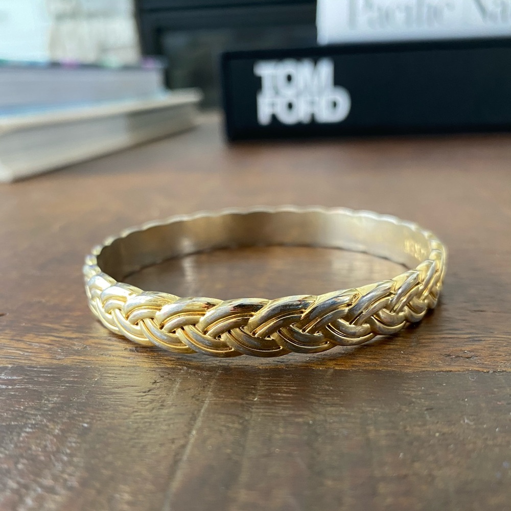 J.Crew Braided Bangle Bracelet